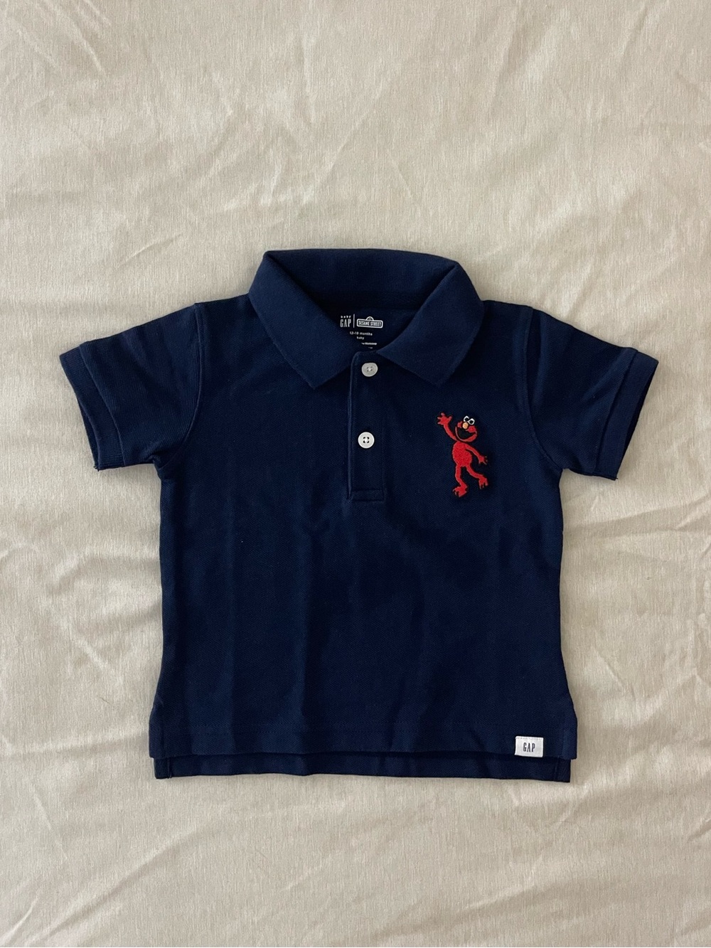 GAP Sesame Street Embroidered Polo